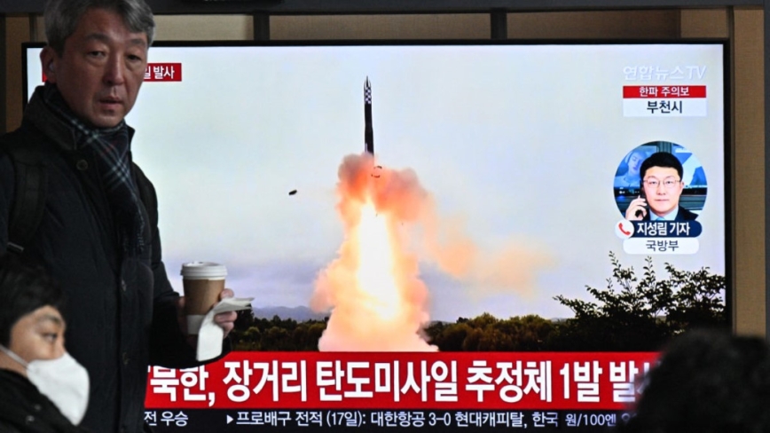 朝鲜试射ICBM飞弹 日本推估射程涵盖美全境