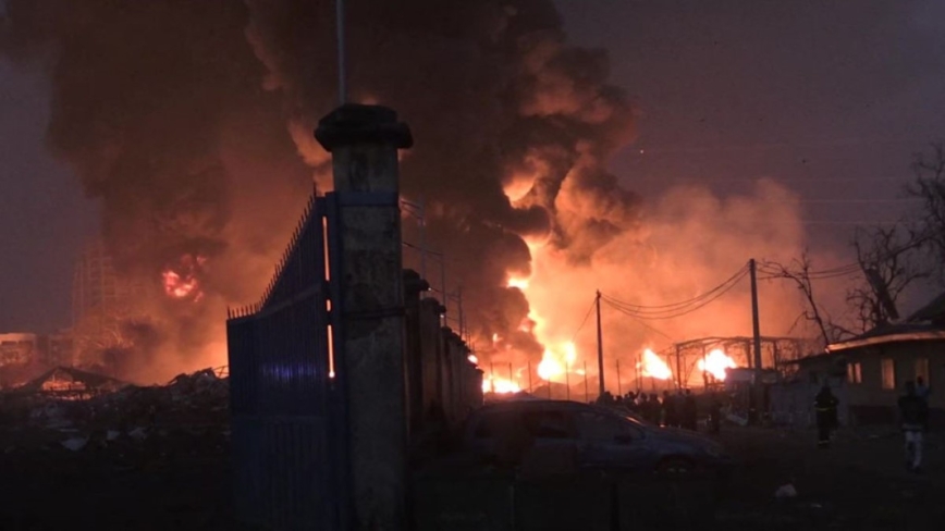 几内亚首都油库爆炸 民众仓皇逃离 传至少8死84伤