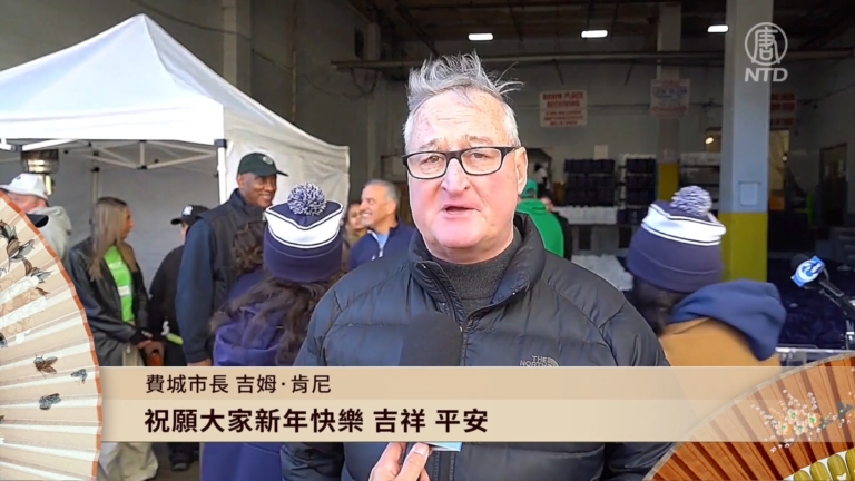 費城市長祝新年快樂