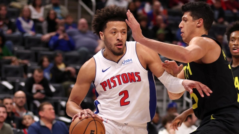 NBA 奧利尼克得27分 助爵士勝活塞(組圖)