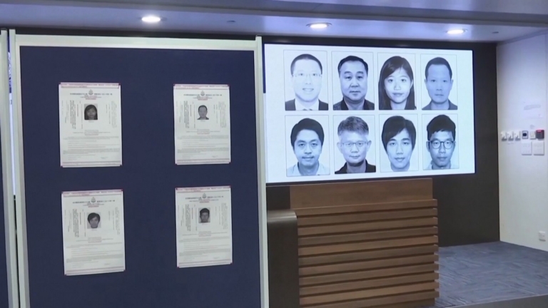 港府懸賞通缉海外港人 兩黨議員籲制裁參與者