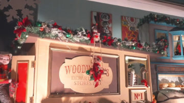 溫哥華復古聖誕櫥窗 展現60年代風華