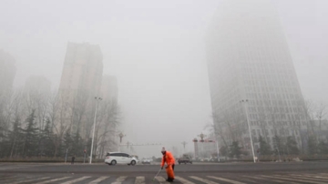 組圖：疫情之下陰霾籠罩 中國多地發布紅色預警