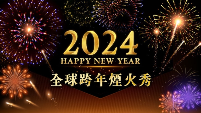 【直播回放】迎接2024各國跨年煙火秀暨活動