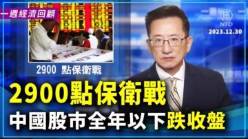 一週經濟回顧：2900點保衛戰