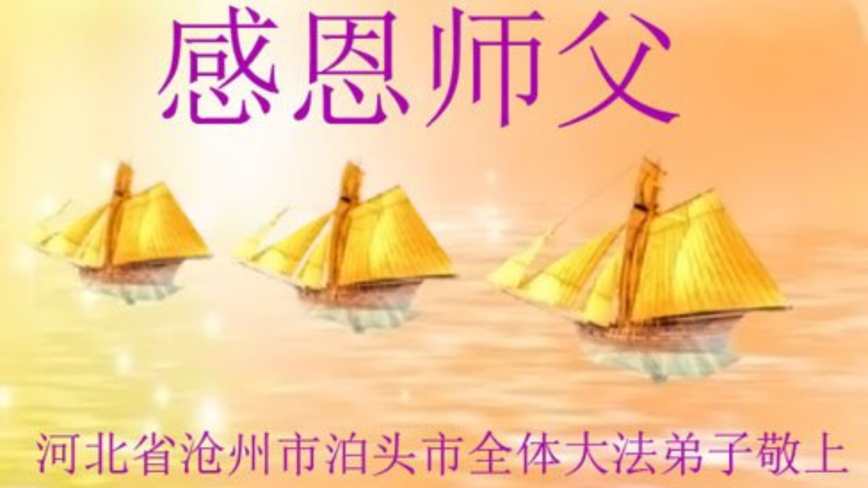 河北法轮功学员恭祝李洪志大师新年好(21条)