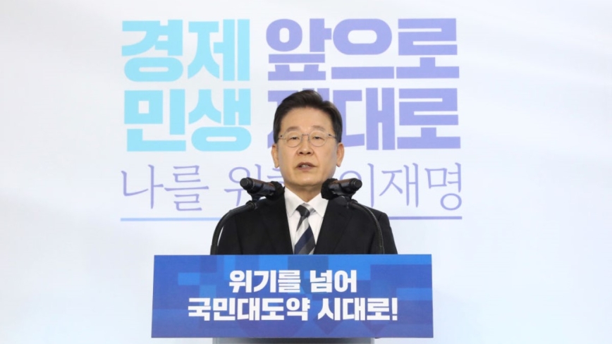 韩国在野党魁李在明遇袭案 警方再逮捕一男