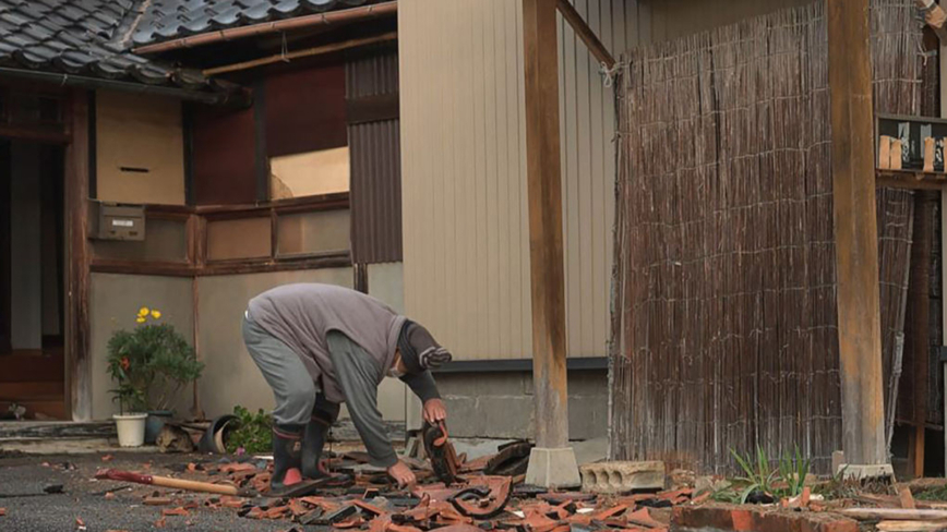 大地震中「破房子」不倒 日本打工華人驚歎