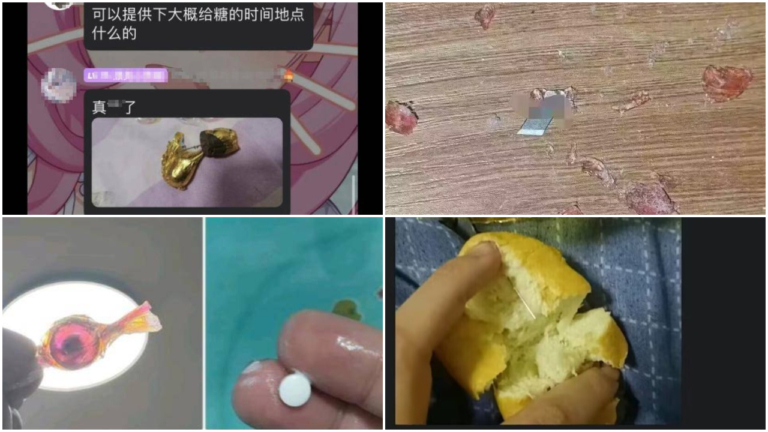 小粉紅策劃？ 中國多地漫展零食內藏刀片鋼針