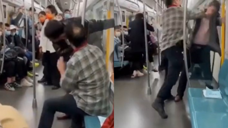 [新聞] 北京男地鐵挑釁老外 被連環勾拳打到求饒