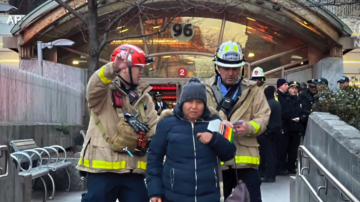 突發：紐約地鐵1號線列車相撞脫軌 至少26傷