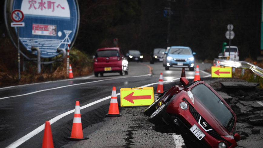 日本地震後七天 死亡人數升至128人