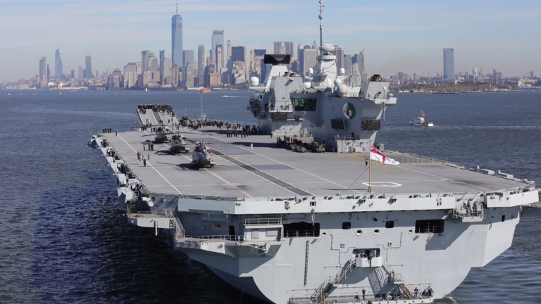 加強與印度合作 英國將於印度洋部署軍艦航母