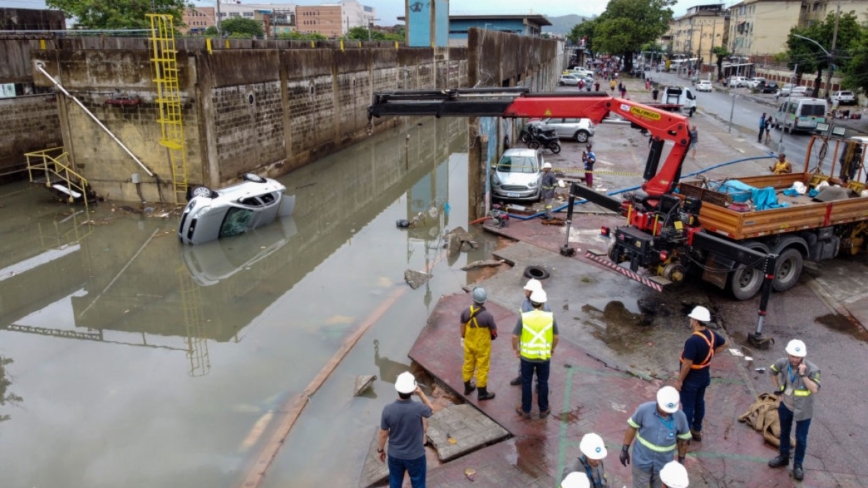暴雨引发洪患 巴西里约热内卢至少11死