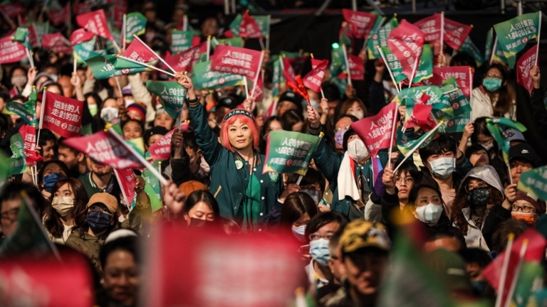 加國台灣社團關注選舉 見證台灣民主之路