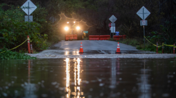 週末迎來大暴雨 加州部分地區當心洪災