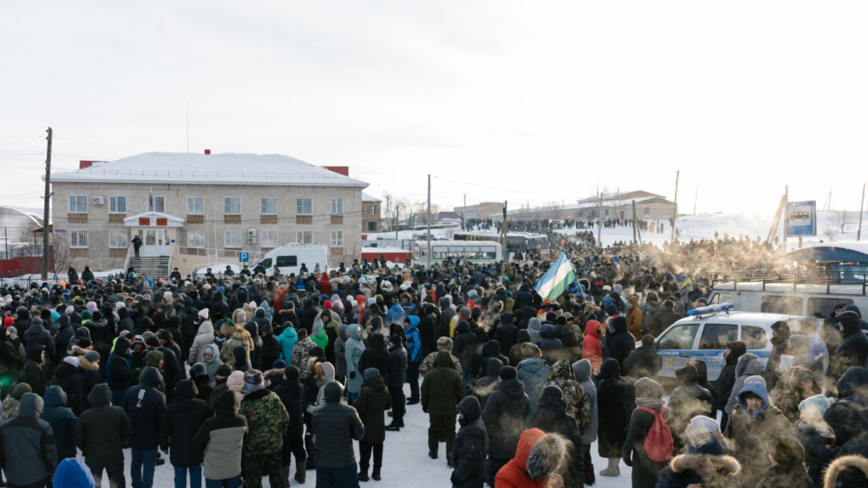 上千民众再抗议 要求俄地方当局释放活动家
