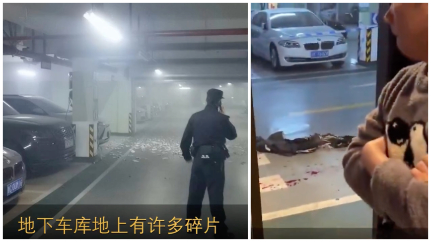温州小区爆炸炸伤保安：业主被报复车上遭放炸弹
