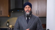 加拿大新民主黨黨領Jagmeet Singh向新唐人觀眾拜年