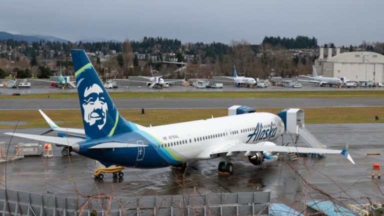 阿拉斯加航空首批波音737 MAX 9復飛 聯合跟進