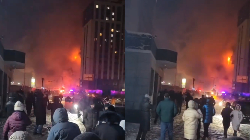 中国火灾频传 内蒙古一餐馆大火至少酿8死伤