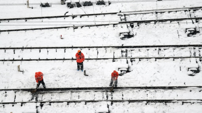 暴雪、凍雨 中國新年將現2008年以來最複雜天氣