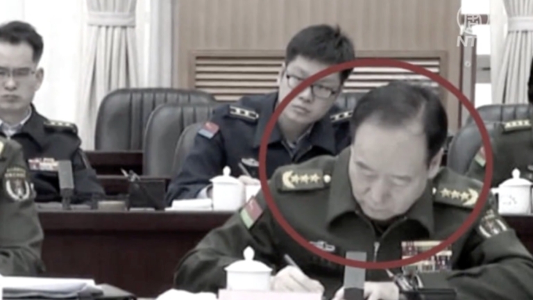 【中國一分鐘】曾被傳遭調查 共軍司令巨乾生隱身半年突現身