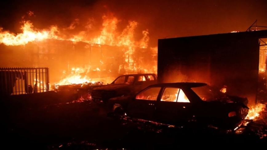 干旱高温 智利森林大火至少51死 中南部紧急状态