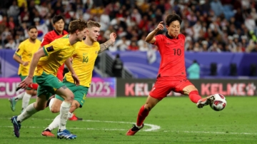 亞洲盃4強產生 伊朗淘汰日本 韓國絕殺澳洲