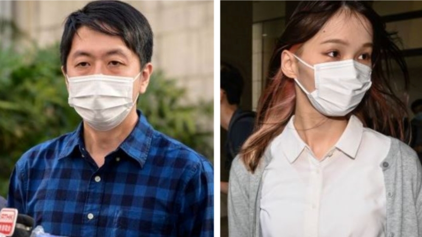 許智峯被破產周庭遭通緝 香港流亡人士籲制裁港官