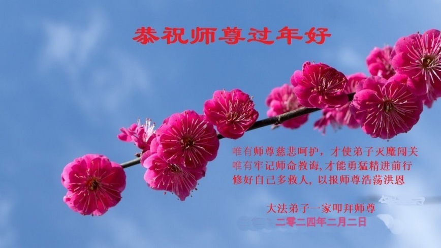 山西法轮功学员恭祝李洪志大师新年好(21条)