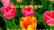 旅居海外的大陸法輪功學員恭祝李洪志大師新年好