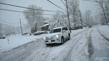 美东地区大雪 纽约波士顿学校停课