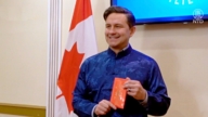走访加拿大华人社区 保守党领袖拜年