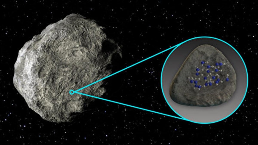 科学家首次在小行星表面发现水分子
