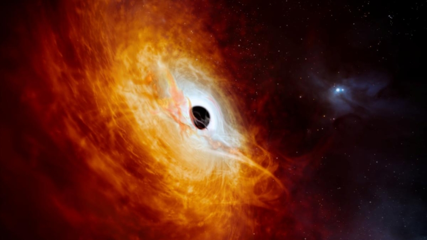 天文学家发现增长最快黑洞 每天吃一个太阳