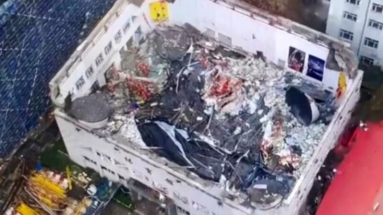 黑龍江體育館坍塌致11死 官方追責51人難平民憤