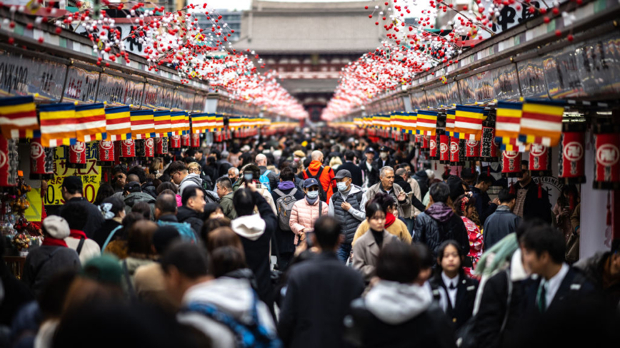1月日本迎來超200萬外國遊客 中國遊客貢獻小