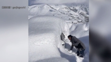 【中國一分鐘】新疆暴雪持續 民眾挖雪找車「如開盲盒」