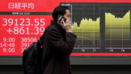 日經指數連續創下新高 近八年首度超越道瓊斯