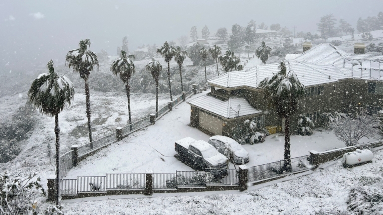 濕潤的二月 本週加州再迎降雨降雪