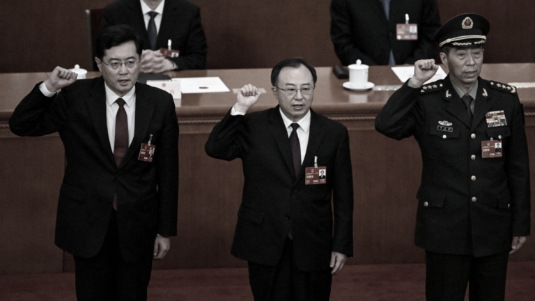 李尚福被移出軍委名單 秦剛辭去職務