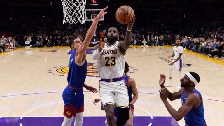 超越前湖人賈霸 詹姆斯成NBA首名4萬分球員