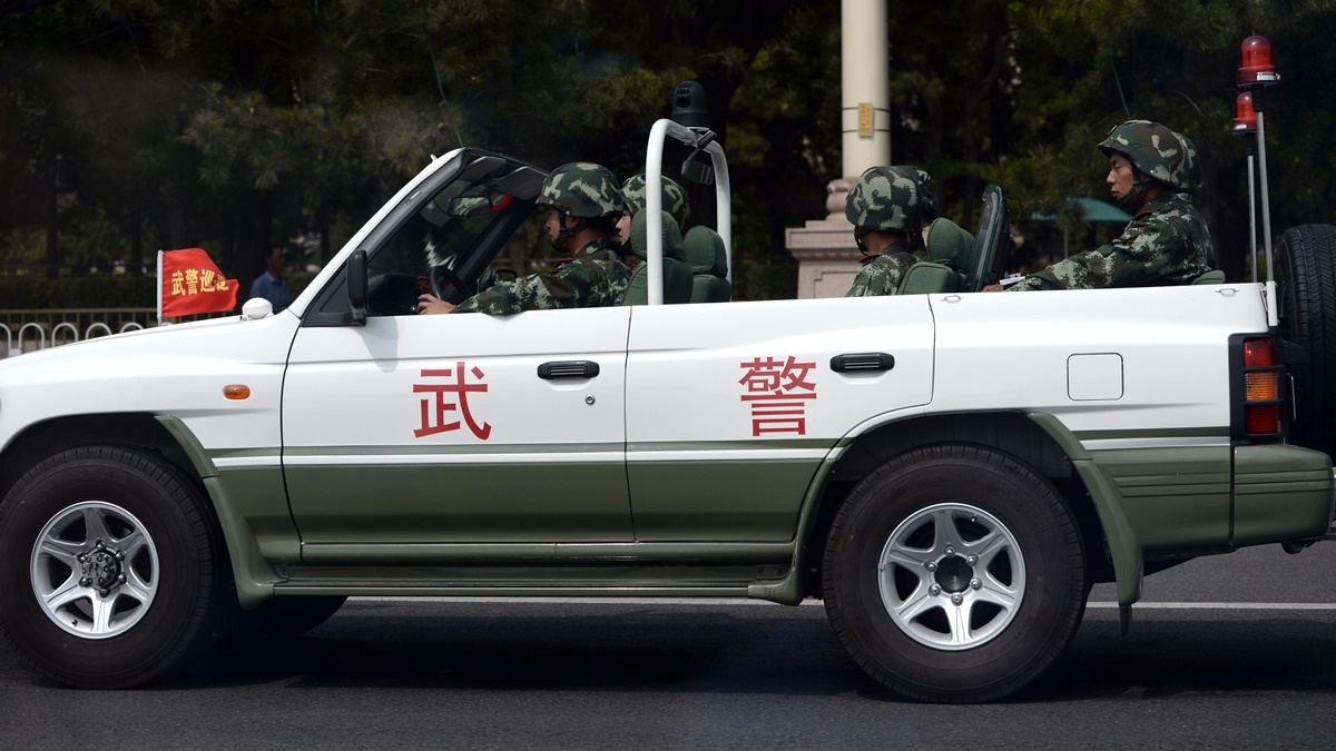 【禁闻】天安门增派武警巡逻 中南海便衣人数翻倍