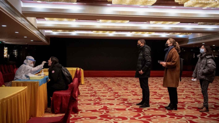 中共兩會再現核酸檢測 李尚福被指已非人大代表