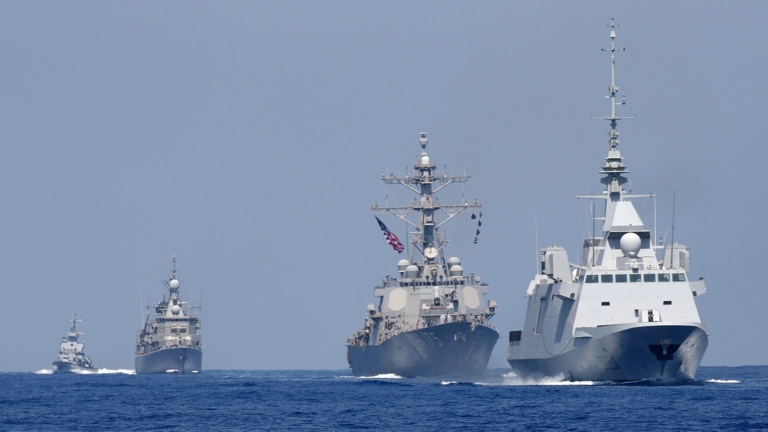 抗衡中共艦隊擴張 美欲聯手日韓提振造船業