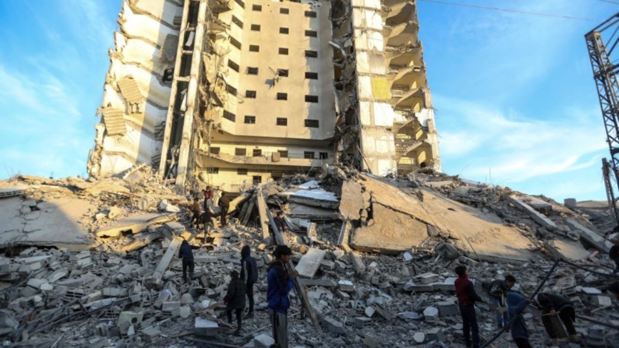 齋戒月前夕 以色列攻擊拉法最高塔樓