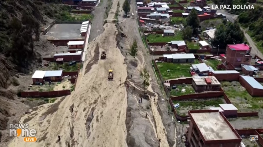 豪雨成災 玻利維亞首都拉巴斯進入緊急狀態