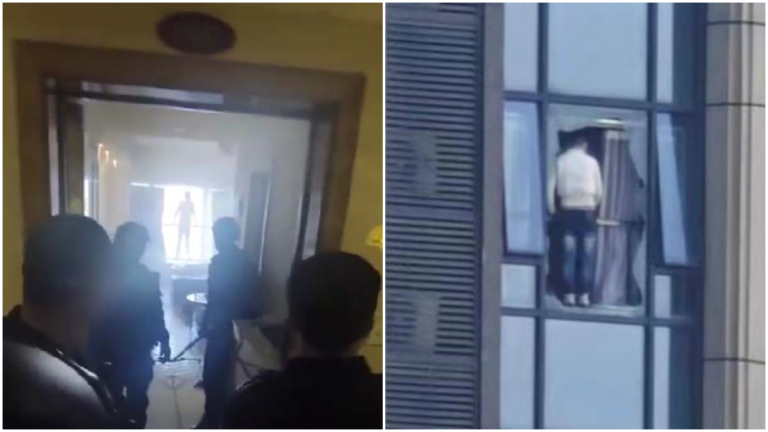 傳成都男高樓上捅死多人 並與公安對峙（視頻）