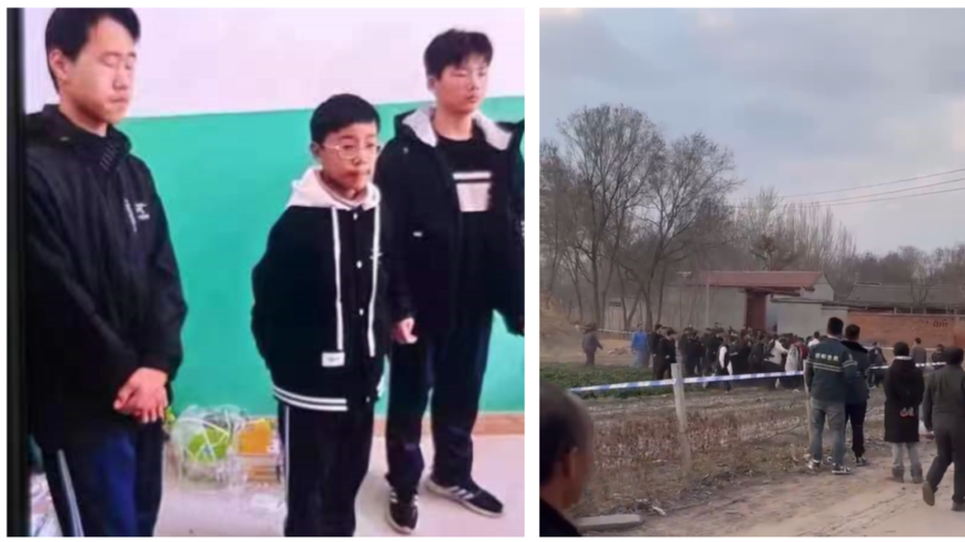河北邯郸3初中生杀死同学埋尸 中共封杀报导（视频）